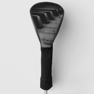  Music Piano Keys Golf Head Cover