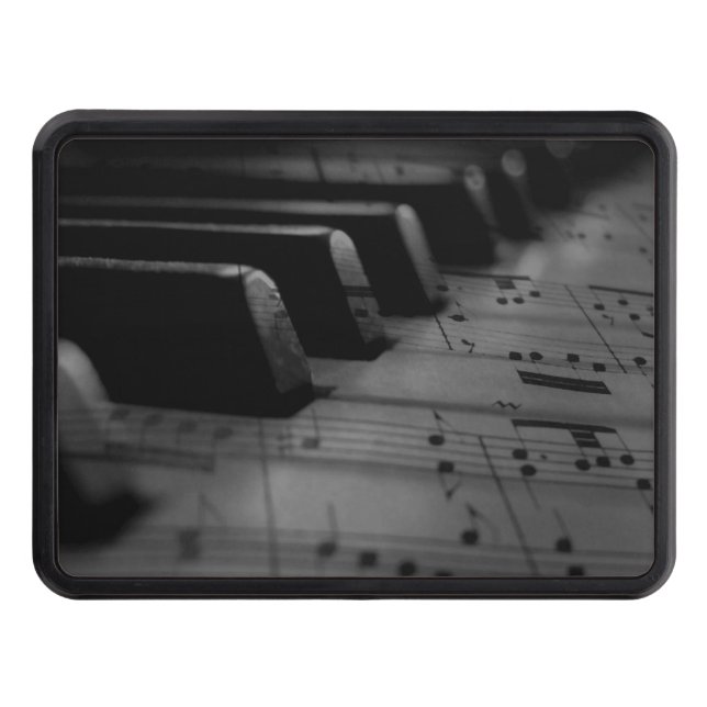  Music Piano Keys Hitch Cover (Front)