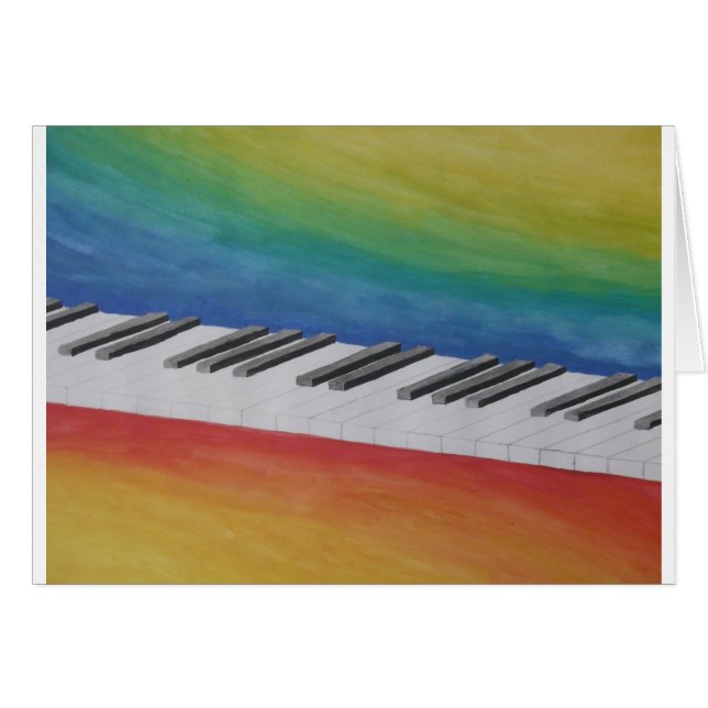 Music Piano Keys Notes Teacher Destiny Instruments (Front Horizontal)