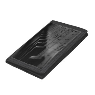 Music Piano Keys Tri-fold Wallet