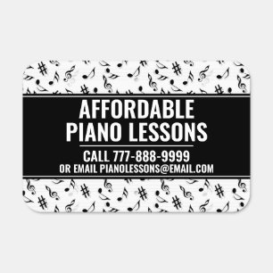 Music Piano Lessons Music Notes Sign