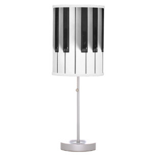 music piano table lamp