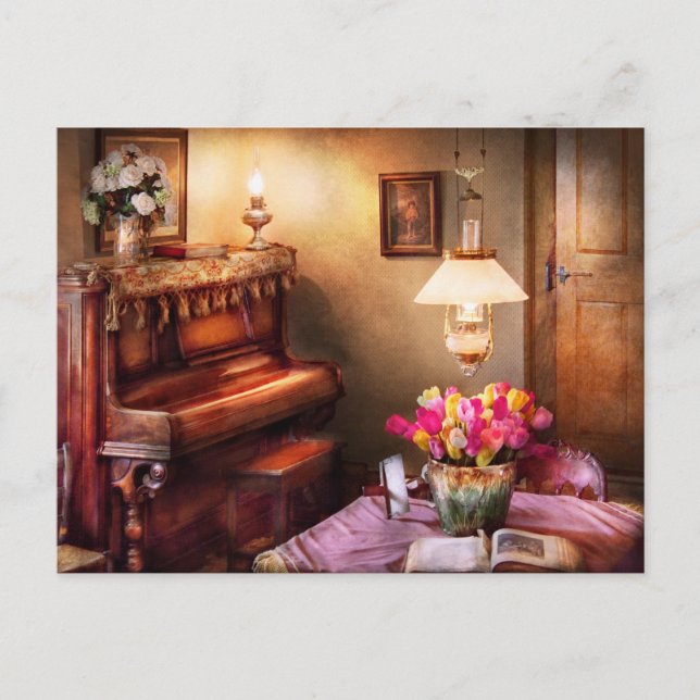 Music - Piano - The Music Room Postcard (Front)