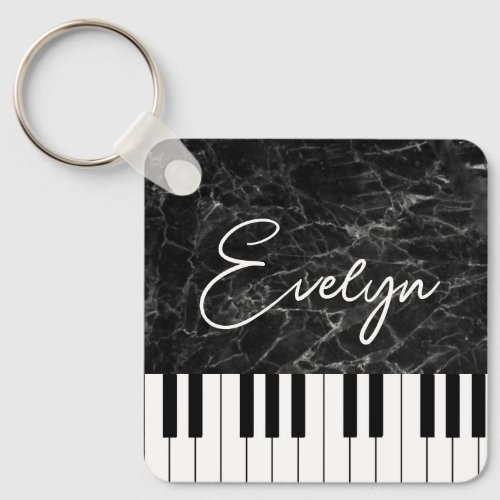 Music Piano Themed Key Chain Pianist 