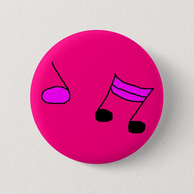 MUSIC PINBACK BUTTON (Front)