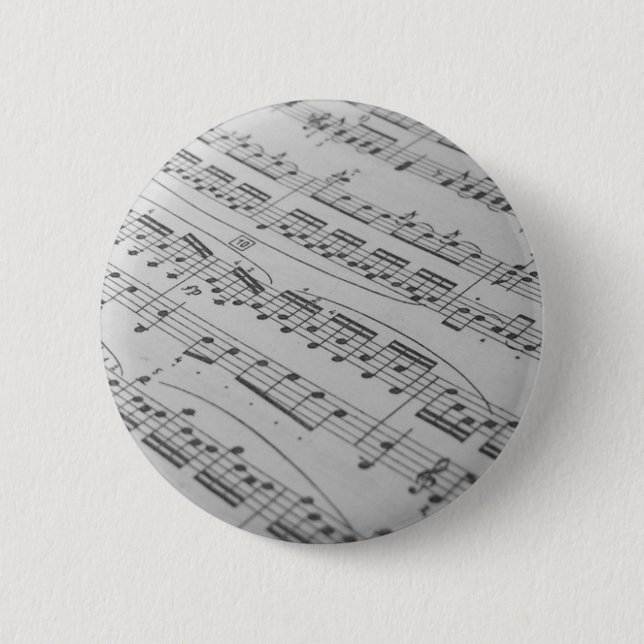 Music Pinback Button (Front)