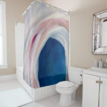 Music Pink and Blue by O&#39;Keeffe Shower Curtain