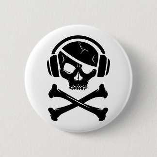 Music Pirate Piracy anti-riaa icon Button