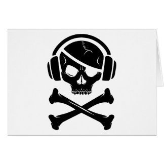 Music Pirate Piracy anti-riaa icon Cards