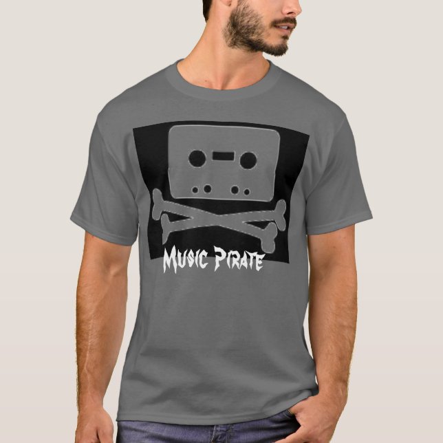 Music Pirate T-Shirt (Front)