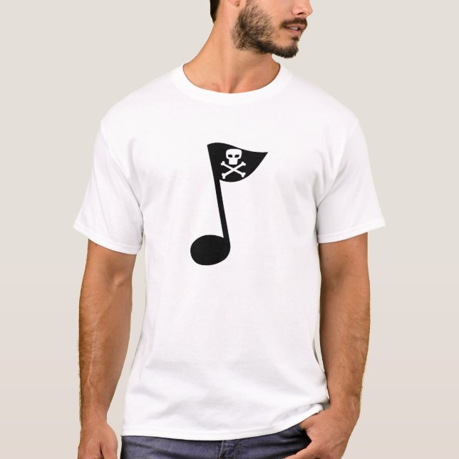 Music Pirate T-Shirt (Front)