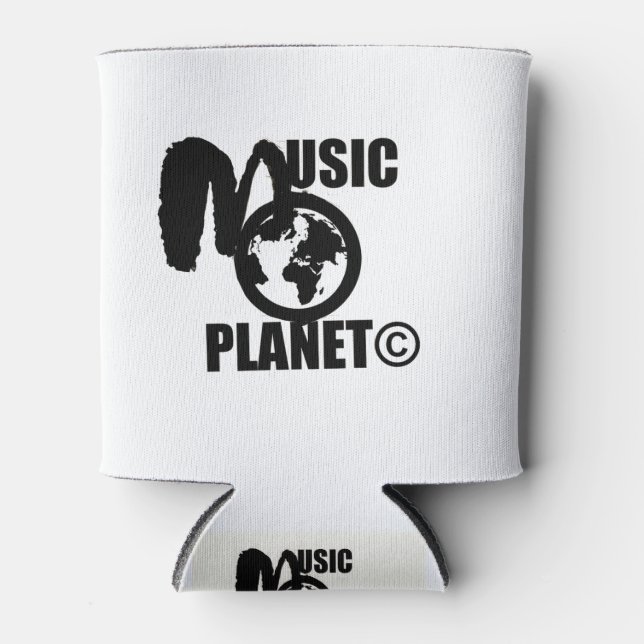 MUSIC PLANET CAN COOLER (Front)
