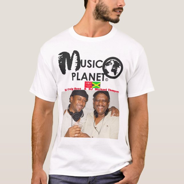 MUSIC PLANET  CRAIG & MIKEY Men's Basic T-Shirt (Front)
