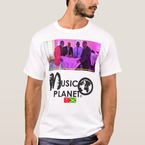MUSIC PLANET  DT DT WK CR MT Mens Basic T_Shirt