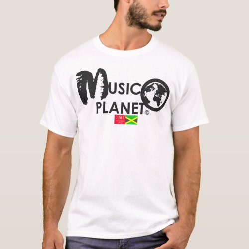MUSIC PLANET  new Mens Basic T_Shirt
