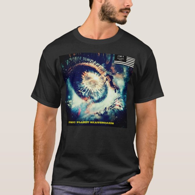 MUSIC PLANET SKATEBOARD T-Shirt (Front)