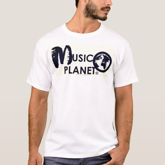 MUSIC PLANET  T-Shirt (Front)