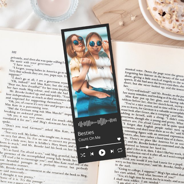 Music Player Besties Friendship Photo Bookmarks (Creator Uploaded)