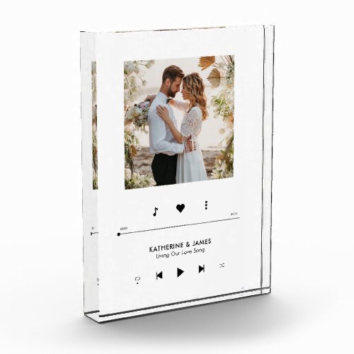 Music Player Photo Frame Personalized