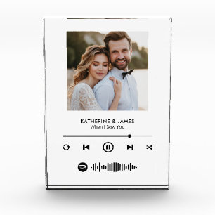 Music Player Photo Frame With Custom Spotify Code