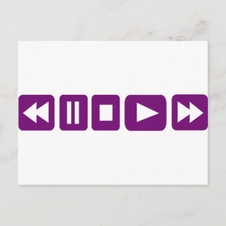 Music Player Postcard