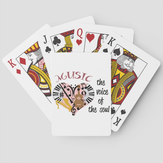 Music Poker Cards (Back)