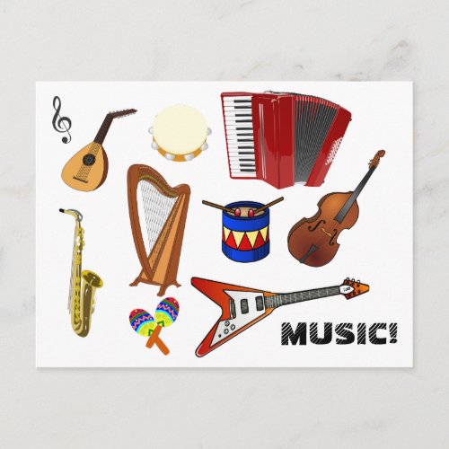 Music Postcard