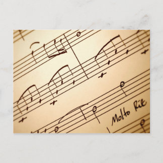 Music postcard 3
