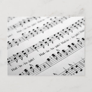 Music postcard 38