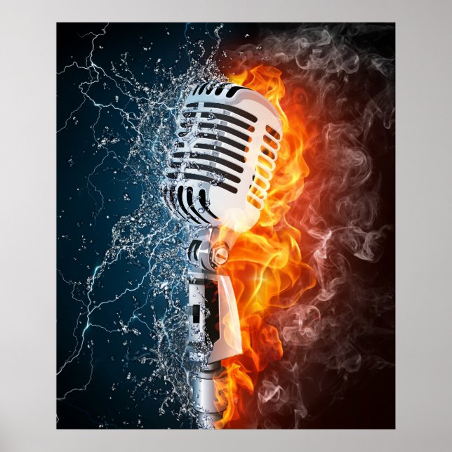 "Music Power" Poster (Front)