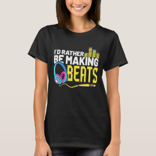 Music Producer Car Stereo Sound Tech Audio Guy T-Shirt