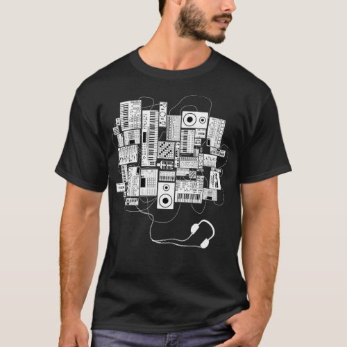 Music Producer Dj and Electronic Musician T-Shirt