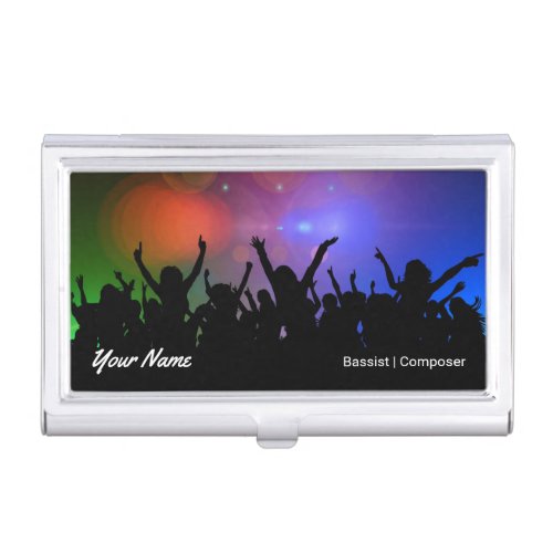 Music Professional Colorful Concert Customized Business Card Case