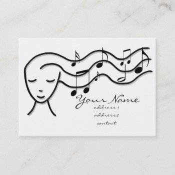 Music Profile Card by musickitten at Zazzle