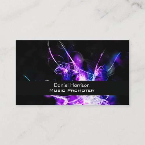 Music Promoter Business card