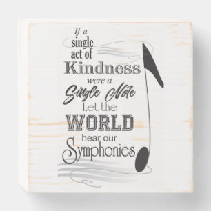 Music quote sign