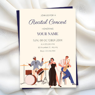 Music Recital Invitation