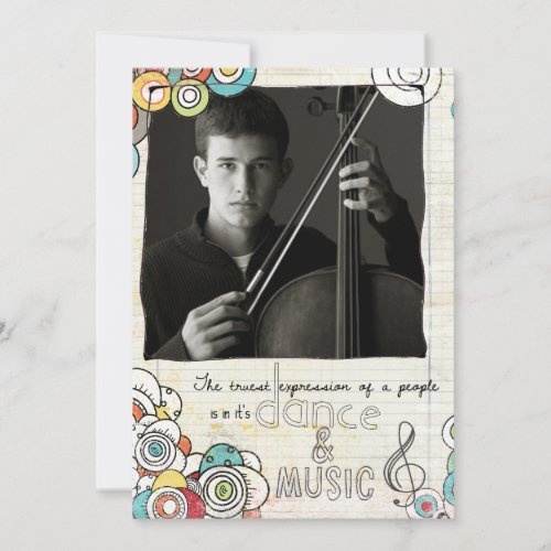 music recital invite