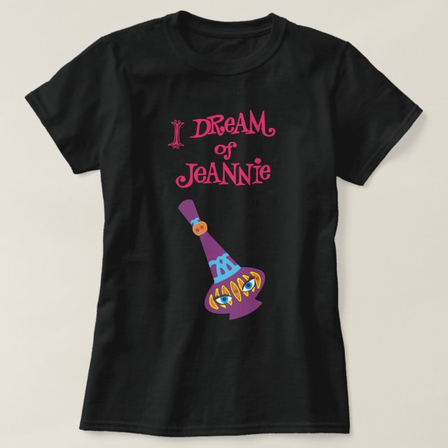 Music Retro Fantasy I Dream Sitcom Of Jeannie Dram T-Shirt (Design Front)