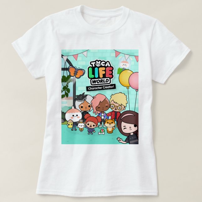 Music Retro Toca Child Boca Friendly Cute Graphic  T-Shirt (Design Front)