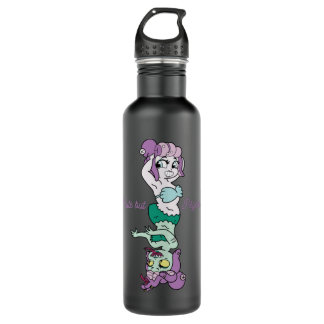 Music Retro Video Cuphead Games Cute Graphic Gift Stainless Steel Water Bottle