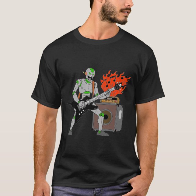 Music robot T-Shirt (Front)