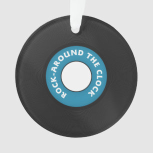 Music Rock Around the Clock - Ornaments_Only Ornament