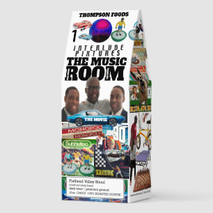 MUSIC ROOM  Coffee, 12oz Bag, Dark Roast, Flath Roasted Coffee