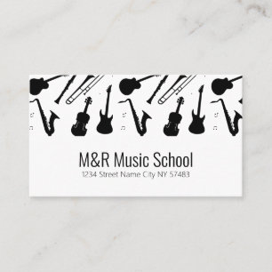 Music School Business Card