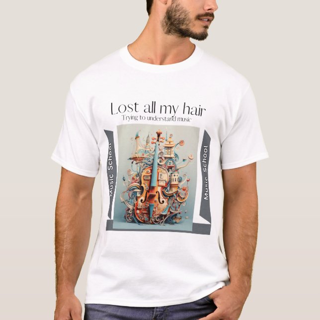 Music school Music accessories Music books Music l T-Shirt (Front)