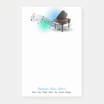 Music School Post-it Notes by wierka at Zazzle