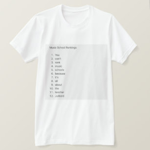 Music School Rankings >> Conservatory Of Music T Shirts T Shirt Design Printing Zazzle Music School Rankings >> Conservatory Of Music T Shirts T Shirt Design Printing Zazzle
