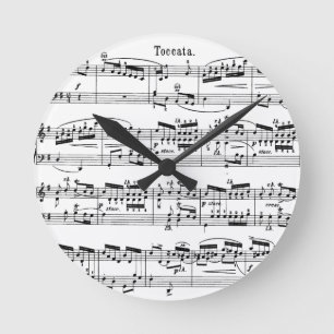 Music Score Clock