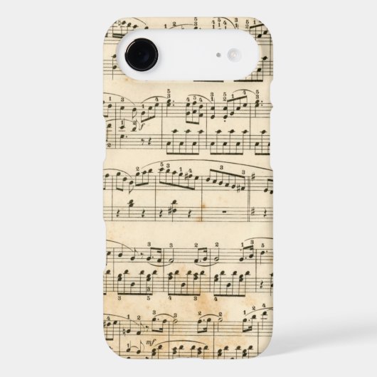 Music sheet Case-Mate iPhone case (Back)